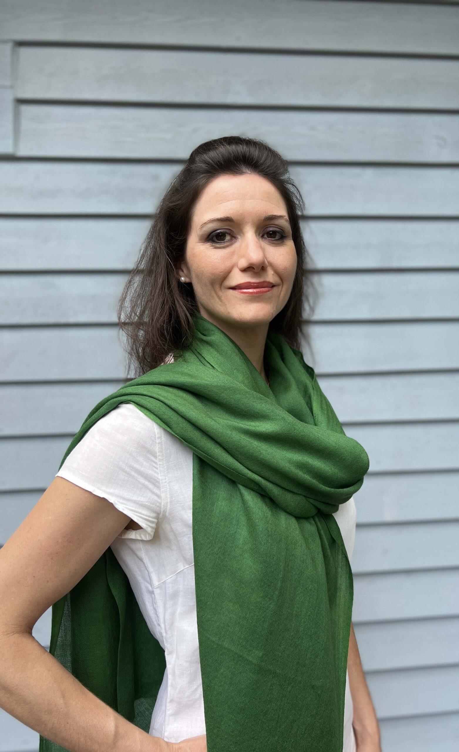 Emerald Green - Wool Scarf